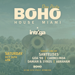 INTRIGA x BOHO House: Day Party Vol. 3