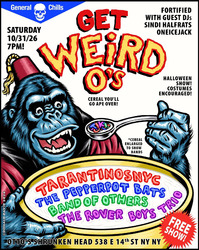 Get Weird for Halloween with TarantinosNYC