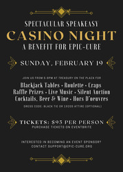 Epic-Cure Presents- Spectacular SpeakEasy Casino Night at the Historical Treasury on the Plaza