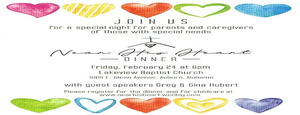 Near His Heart Dinner for special needs families