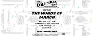 Columbia Community Band Winds of March Concert