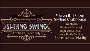 Fidalgo Island Rotary Auction:  Spring Swing