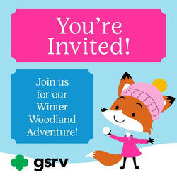 Winter Woodland Adventure with Girl Scouts
