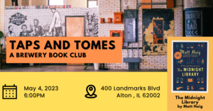 Taps and Tomes Book Club