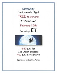 SUNDAE & A MOVIE NIGHT!