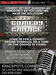 Comedy Garage - A workshop with Jay Boc