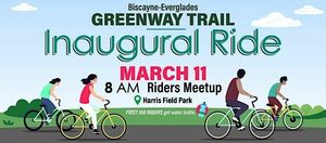 Biscayne-Everglades Greenway Trail Inaugural Ride