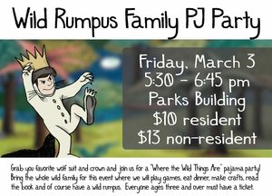 Wild Rumpus Family PJ Party