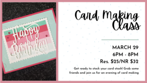 Card Making Class