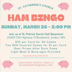 St. Catherine Ham Bingo