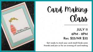 Card Making Class