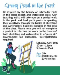 Spring Paint in the Park