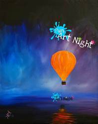 Fun Art Night: Paint "Fly By Night" at Uncle Pacos in Owasso