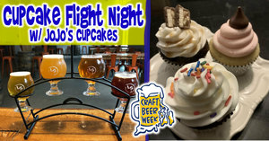 Linesider Brewing Cupcake Flight Pairing