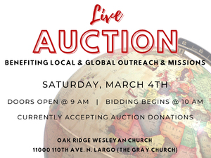 Live Auction for Missions