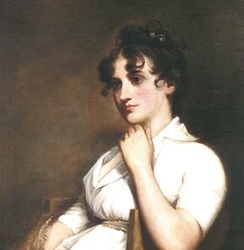 Embroidery of Nelly Custis Lewis at Nepenthe Gallery