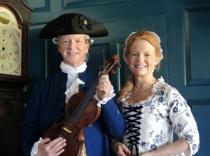 March 25 - The Enslows Perform  “Toasts and Colonial Drinking Songs” at the Abraham Staats House