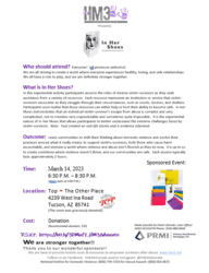 HM3 Advocate Presents "In Her Shoes"