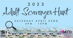 Adult Scavenger Hunt hosted by M.A.D. Dream Builders