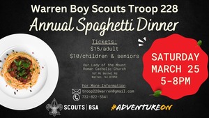 Troop 228 Annual Spaghetti Dinner