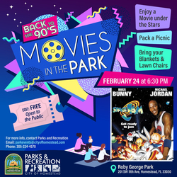 City of Homestead Movies In the Park Series: Space Jam
