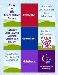 Information and Planning Meeting for Relay for Life of PWC supporting the American Cancer Society