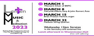 Lenten Music Series