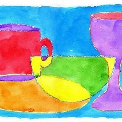 Kid's Still Life Painting