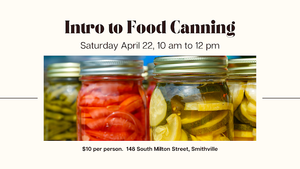 Introduction to Canning Food