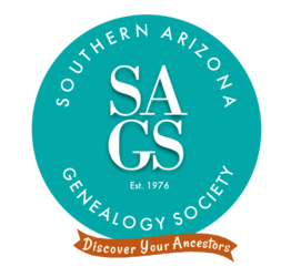 MONTHLY  MEETING OF  SOUTHERN ARIZONA GENEALOGY SOCIETY