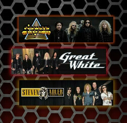 Great White, Stryper, and Steven Adler of Guns 'N Roses at Mohegan Sun Arena
