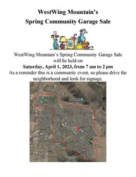 WestWing Mountain Garage Sale