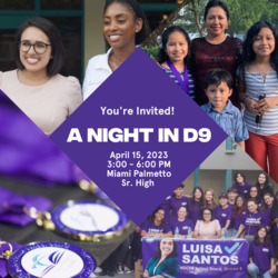 Luisa Santos, M-DCPS School Board Member Hosts Second Annual “A Night in District 9”