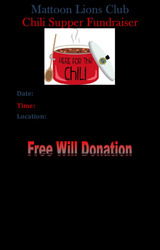 Mattoon Lions Chili and Soup Supper