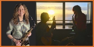 🌤🎷🎸 Sunset Sax & Guitar at Moss Beach Distillery on June 28 from 5-7pm at Happy Hour, no cover