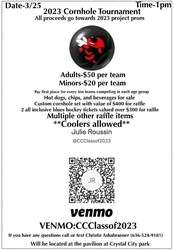 Project Prom Cornhole Fundraiser