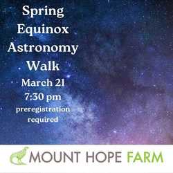 Spring Equinox Astronomy Event