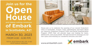 Open House & Ribbon Cutting Ceremony at Embark's Scottsdale Clinic!