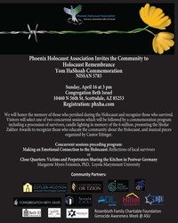 YOM HASHOAH COMMEMORATION 2023