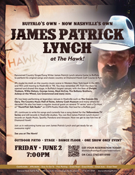 James Patrick Lynch at The Hawk!