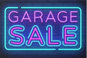 1 day only CMA garage sale. Saturday March 25, 8am to 2pm