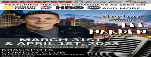 Comedian Lee Harden at Krackpots Comedy Club, Massillon