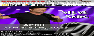 Comedian Steve Sabo at Krackpots Comedy Club, Massillon