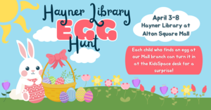 Hayner Library Egg Hunt