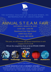NC100BW - Metropolitan St. Louis Chapter 6th Annual S.T.E.A.M. Fair