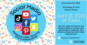 Branching Out Class- Social Media: Research Help, Sharing, and Collaborating