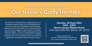 Our Nation's Godly Heritage