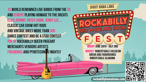 ROCKABILLY BAMA LAMA, Red White and Boom