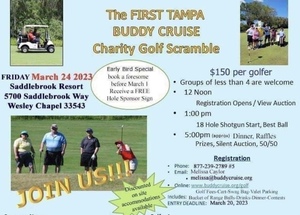 Buddy Cruise Inc. Tampa Charity Golf Scramble, Saddlebrook Resort
