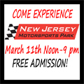 Free Admission to New Jersey Motorsports Park
